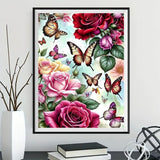 Butterfly 5d Diy Diamond Painting Kits UK Handwork Hobby FL2402