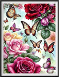 Butterfly 5d Diy Diamond Painting Kits UK Handwork Hobby FL2402