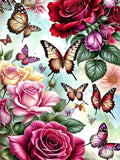 Butterfly 5d Diy Diamond Painting Kits UK Handwork Hobby FL2402