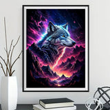 Wolf 5d Diy Diamond Painting Kits UK Handwork Hobby FL2369