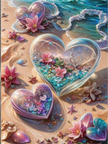 Heart 5d Diy Diamond Painting Kits UK Handwork Hobby FL4703
