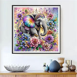 Elephant 5d Diy Diamond Painting Kits UK Handwork Hobby FL3295