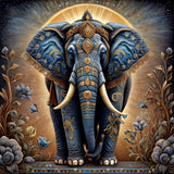 Elephant 5d Diy Diamond Painting Kits UK Handwork Hobby FL2030