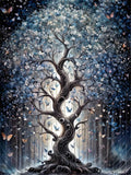 Tree 5d Diy Diamond Painting Kits UK Handwork Hobby FL3702
