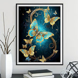 Butterfly 5d Diy Diamond Painting Kits UK Handwork Hobby FL2225