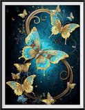 Butterfly 5d Diy Diamond Painting Kits UK Handwork Hobby FL2225