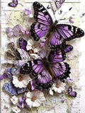 Butterfly 5d Diy Diamond Painting Kits UK Handwork Hobby FL2222