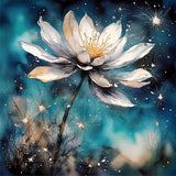 Flower 5d Diy Diamond Painting Kits UK Handwork Hobby FL9563