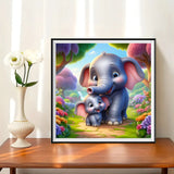 Elephant 5d Diy Diamond Painting Kits UK Handwork Hobby FL8161