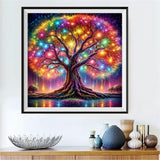 Tree 5d Diy Diamond Painting Kits UK Handwork Hobby FL4308