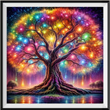 Tree 5d Diy Diamond Painting Kits UK Handwork Hobby FL4308