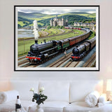 Train 5d Diy Diamond Painting Kits UK Handwork Hobby FL4671