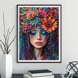 Portrait 5d Diy Diamond Painting Kits UK Handwork Hobby FL4683