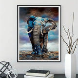 Elephant 5d Diy Diamond Painting Kits UK Handwork Hobby FL8130