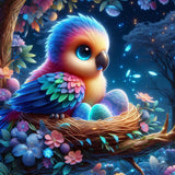 Parrot 5d Diy Diamond Painting Kits UK Handwork Hobby FL6931