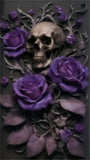 Skull 5d Diy Diamond Painting Kits UK Handwork Hobby FL6035