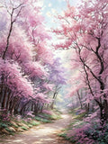 Tree 5d Diy Diamond Painting Kits UK Handwork Hobby FL2289