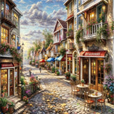 Landscape 5d Diy Diamond Painting Kits UK Handwork Hobby FL4315