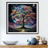 Tree 5d Diy Diamond Painting Kits UK Handwork Hobby FL4309