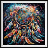 Dream Catcher 5d Diy Diamond Painting Kits UK Handwork Hobby FL4289