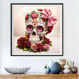 Skull 5d Diy Diamond Painting Kits UK Handwork Hobby FL4299