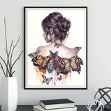 Portrait 5d Diy Diamond Painting Kits UK Handwork Hobby FL4687