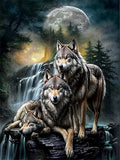 Wolf 5d Diy Diamond Painting Kits UK Handwork Hobby FL4457