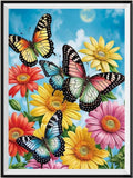 Butterfly 5d Diy Diamond Painting Kits UK Handwork Hobby FL4417