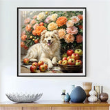 Dog 5d Diy Diamond Painting Kits UK Handwork Hobby FL3138