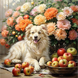 Dog 5d Diy Diamond Painting Kits UK Handwork Hobby FL3138