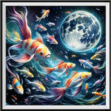 Fish 5d Diy Diamond Painting Kits UK Handwork Hobby FL3334