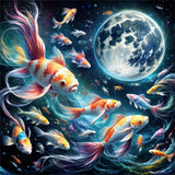 Fish 5d Diy Diamond Painting Kits UK Handwork Hobby FL3334