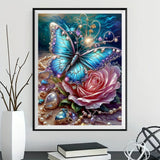 Butterfly 5d Diy Diamond Painting Kits UK Handwork Hobby FL3659