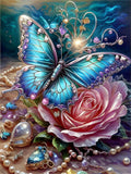 Butterfly 5d Diy Diamond Painting Kits UK Handwork Hobby FL3659