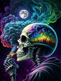Skull 5d Diy Diamond Painting Kits UK Handwork Hobby FL2281