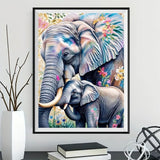Elephant 5d Diy Diamond Painting Kits UK Handwork Hobby FL2300