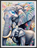Elephant 5d Diy Diamond Painting Kits UK Handwork Hobby FL2300
