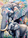 Elephant 5d Diy Diamond Painting Kits UK Handwork Hobby FL2300