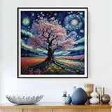 Tree 5d Diy Diamond Painting Kits UK Handwork Hobby FL2070