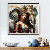 Animal And Human 5d Diy Diamond Painting Kits UK Handwork Hobby FL2108