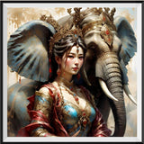 Animal And Human 5d Diy Diamond Painting Kits UK Handwork Hobby FL2108