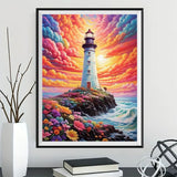 Lighthouse 5d Diy Diamond Painting Kits UK Handwork Hobby FL2195