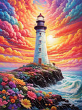 Lighthouse 5d Diy Diamond Painting Kits UK Handwork Hobby FL2195