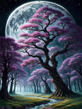 Tree 5d Diy Diamond Painting Kits UK Handwork Hobby FL2418