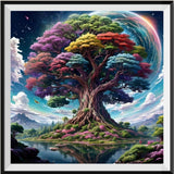 Tree 5d Diy Diamond Painting Kits UK Handwork Hobby FL4310
