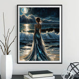 Portrait 5d Diy Diamond Painting Kits UK Handwork Hobby FL4691