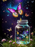 Butterfly 5d Diy Diamond Painting Kits UK Handwork Hobby FL4670