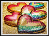 Heart 5d Diy Diamond Painting Kits UK Handwork Hobby FL4704