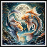 Fish 5d Diy Diamond Painting Kits UK Handwork Hobby FL3220