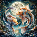 Fish 5d Diy Diamond Painting Kits UK Handwork Hobby FL3220